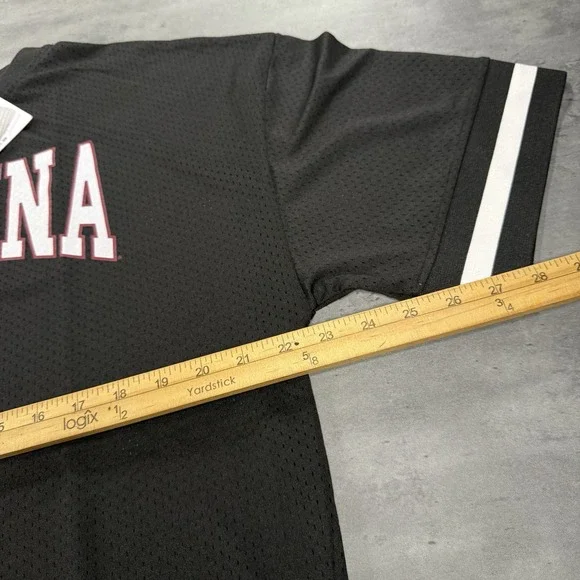 South Carolina Gamecocks Crop Jersey Women XL Black Mesh Baggy Oversized Sports - Picture 7 of 10